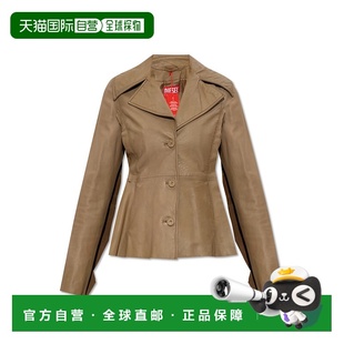 欧洲直邮diesel 女士 外套皮衣夹克