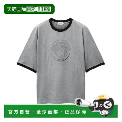 Versace 短袖T恤 10260041A18731 【付后1h可退】