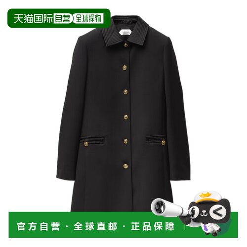 香港直邮VERSACE 女士大衣 10268901A190911B000 AW2026 黑色