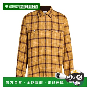 1h可退 香港直邮Dries Van Noten 德赖斯 范诺顿 男士 格纹衬衫