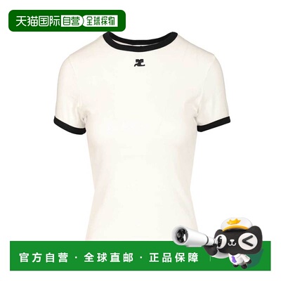 1h可退 欧洲直邮COURREGES 女士衬衫 VESJTS017JS00700098