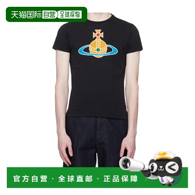 香港直邮Vivienne Westwood Orb Peru 系列大号短袖T恤 3G01004TJ