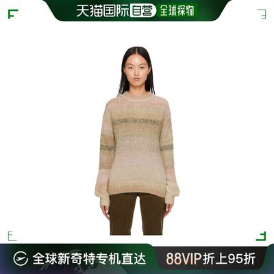 香港直邮Acne Studios 艾克妮 女士圆领条纹针织毛衣