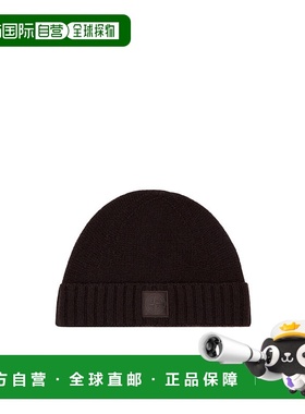 香港直邮Stone Island 罗纹袖口和徽标贴片毛线帽 K2S15N100015S0