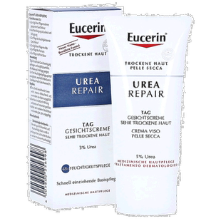 欧洲直邮德国Eucerin优色林抗干燥修复日霜5%尿素深度滋养50ml