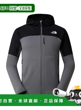自营欧洲直邮The North Face北面 Polartec Powergrid男士连帽抓