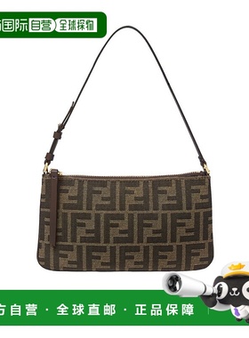 香港直邮Fendi Baguette 拉链手拿包 8M0536A98P