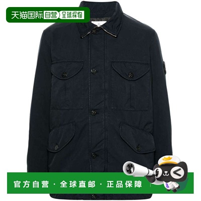香港直邮STONE ISLAND 男士夹克 811541749V0020 SS2025 蓝色
