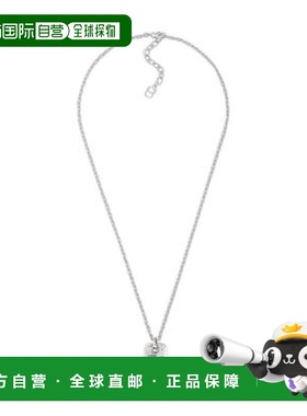 自营1h可退 欧洲直邮Dior/迪奥 Dior Oblique 牌匾吊坠项链
