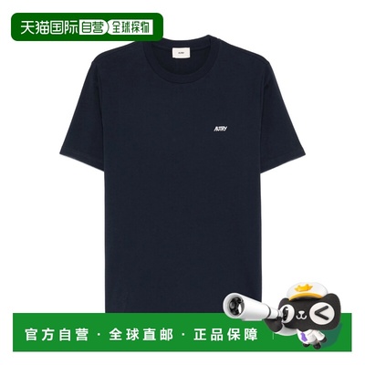 1h可退 香港直邮AUTRY 男士 徽标T恤 TSPM007B blue蓝色 舒适时尚