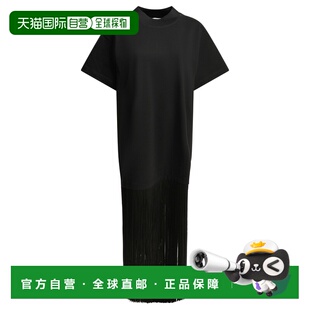 black黑色 香港直邮alaia AA9I0029J103C 水手领T恤 舒适时 女士