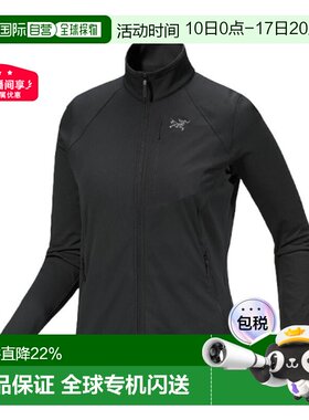 自营1h可退 ARCTERYX始祖鸟 黑色女士 Delta黑色涤纶夹克