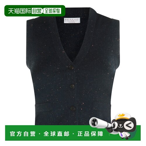 1h可退 香港直邮BRUNELLO CUCINELLI 女士马甲 M9A822216C7186 SS