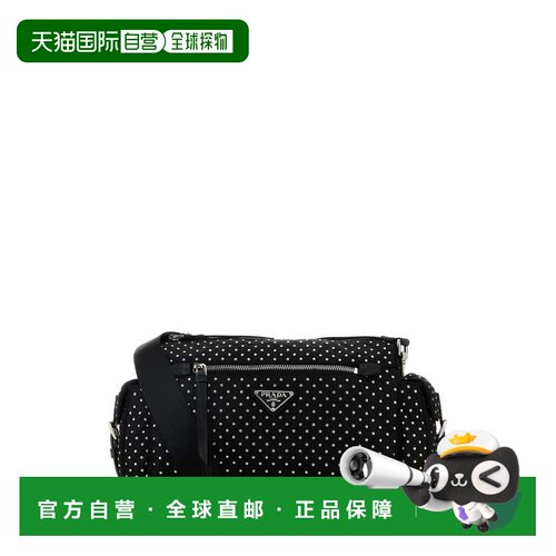 香港直邮PRADA 女士手提包 1BC2362HGVF0002 SS2025 黑色 Black n