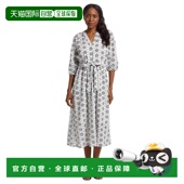 香港直邮barbour 长款 巴伯尔 1h可退 女士 Erin 连衣裙 white白色