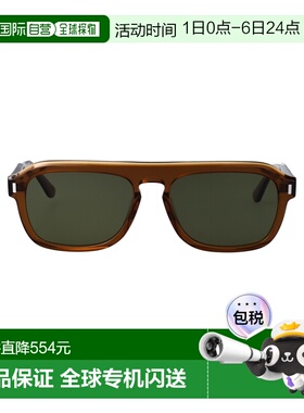 1h可退 香港直邮Calvin Klein 卡尔文 克莱恩 男士 棕色醋纤太阳