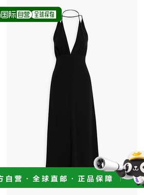 1h可退 香港直邮toteme 女士 真丝双绉中长连衣裙 242WRD2197FB01