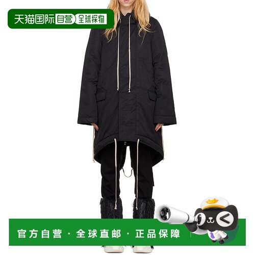 香港直邮Rick Owens Drkshdw 连帽大衣 DS02B4900【付后1h可退】