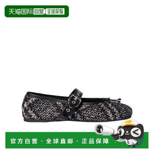 Miu Miu 字母芭蕾舞鞋 5F653E087F005 【付后1h可退】