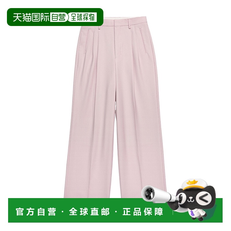 香港直邮Ami Paris 直筒羊毛休闲裤 FTR508WV0026.