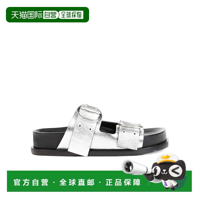 香港直邮Jil Sander 露趾搭扣拖鞋 J15WP0090P5802