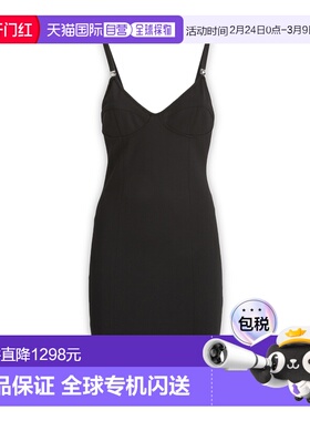 1h可退 香港直邮Coperni 女士 吊带连衣裙 COPR69559BLACK