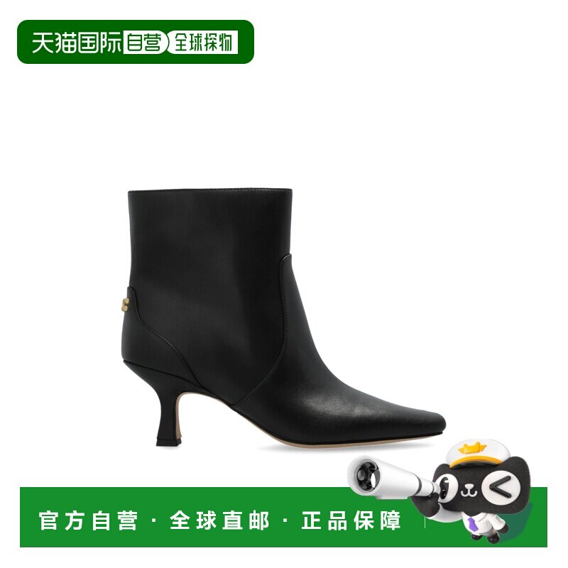 1h可退 香港直邮COACH 女士高跟鞋 CBP250BLK CO 黑色 Heeled ank