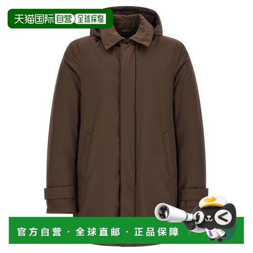 香港直邮HERNO 男士大衣 PI001242U128408815 AW2026 棕色 Detach