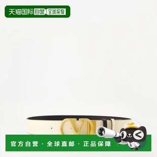 1h可退 香港直邮valentino 华伦天奴 女士 Ceinture Vlogo revers
