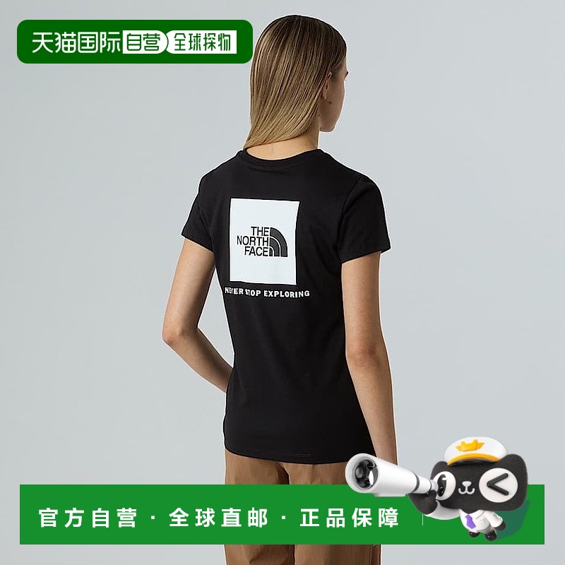 自营欧洲直邮北面Redbox 女式T恤TheNorthFace新款