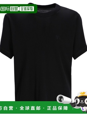 1h可退 香港直邮Y-3 男士 修身棉质T恤 JV6747 black黑色 舒适时