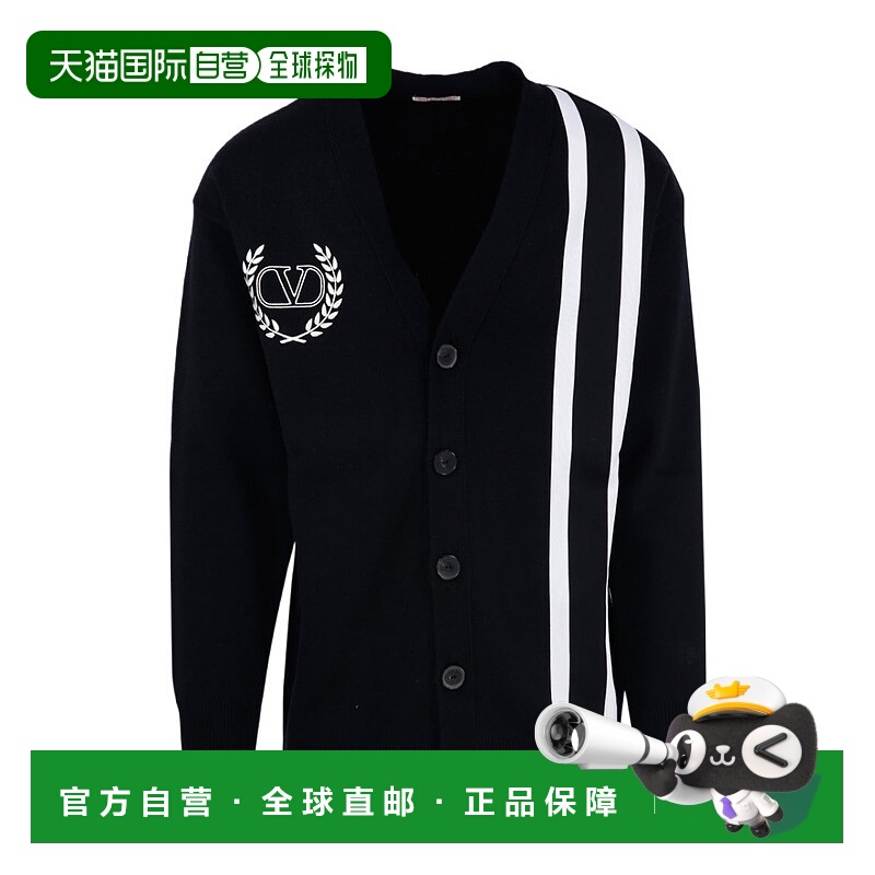 【99新未使用】香港直邮Valentino 徽标针织开衫 2V3KA02J95E