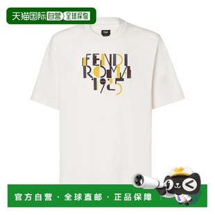 圆领T恤 短袖 Men 25FW 香港直邮FENDI