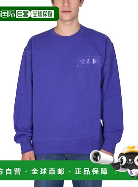 1h可退 香港直邮Moschino 莫斯奇诺 男士 带Logo拼缀运动衫 17095