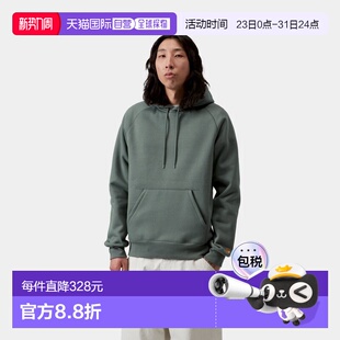 丝绒绿 Chase男士 金色棉C标志连帽卫衣 WIP 自营欧洲直邮Carhartt