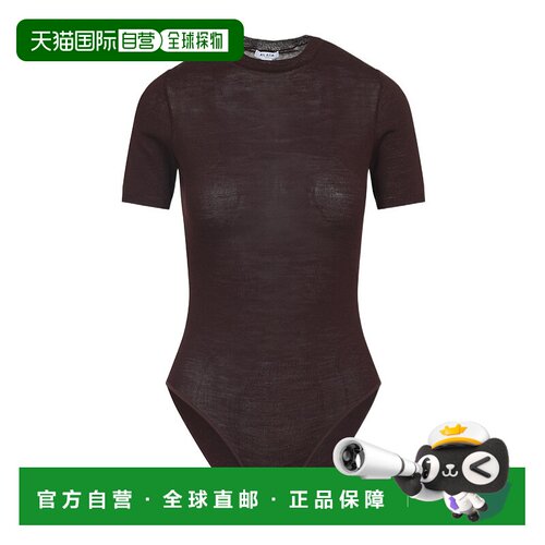 香港直邮Alaia 短袖连体衣 AA9B0403K097B套装性感