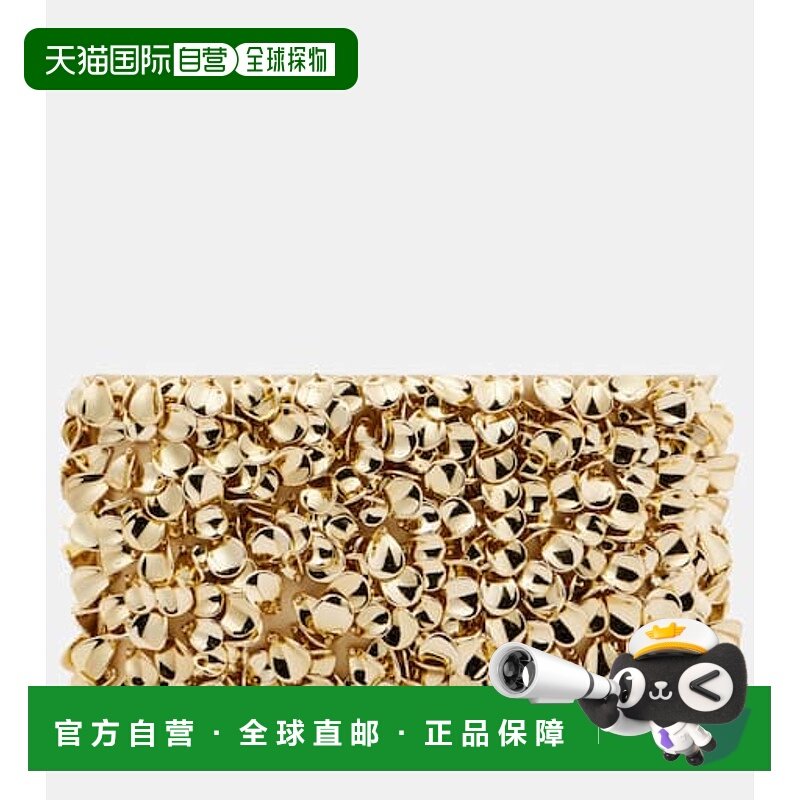 1h可退 香港直邮Simkhai 女士 Reese 小号精饰手包 metal金属色