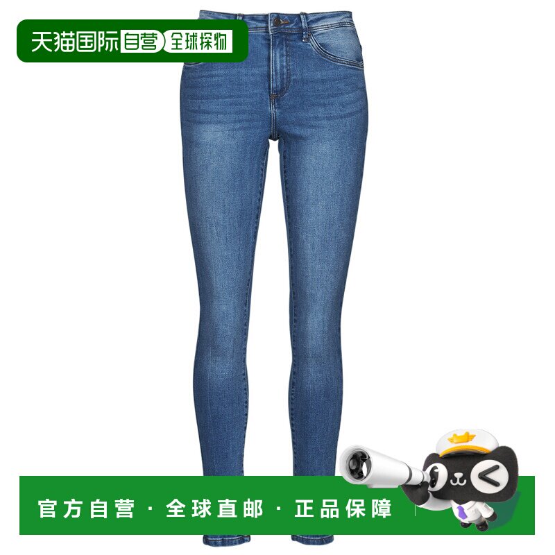欧洲直邮Vero Moda 女士 VMTANYA 牛仔裤 蓝色紧身裤
