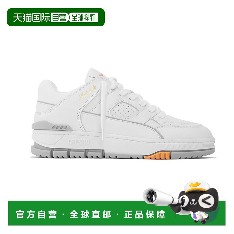 自营欧洲直邮Axel Arigato 23新款Area Lo系列男士灰色皮革运动鞋