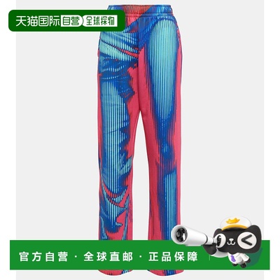 1h可退 香港直邮Y PROJECT 女士 x Paul Gaultier 牛仔印花运动裤