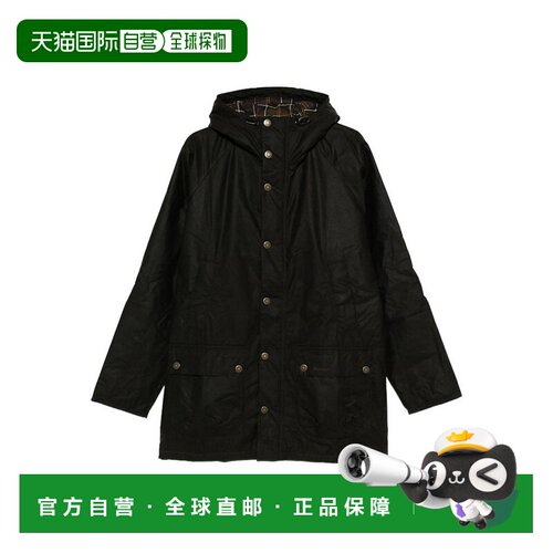1h可退 欧洲直邮Barbour 男士户外冲锋衣 MWX2494OL71 CO 黑色 BE