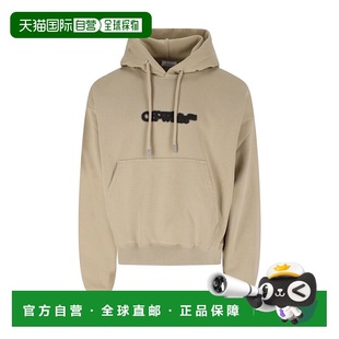 卫衣 香港直邮off 长袖 男士 OMBB085S25FLE00I white