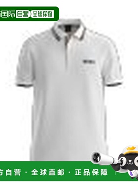 1h可退 香港直邮BOSS HUGO BOSS 男士T恤 50469102103 CO 白色 PO