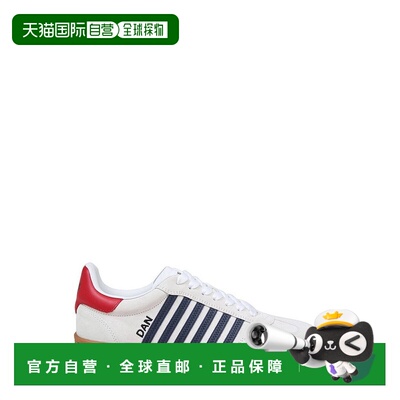 1h可退 香港直邮Dsquared2 二次方 男士 条纹低帮运动鞋 SNM03641