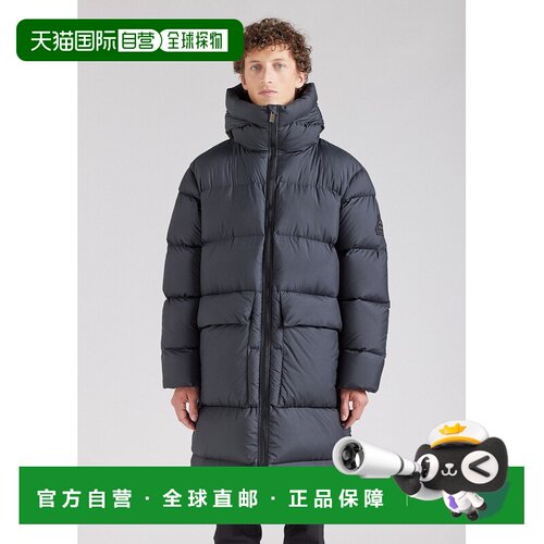 欧洲直邮自营Pyrenex Irek 长款黑色羽绒服