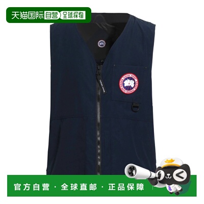 香港直邮Canada Goose 加拿大鹅 男士 背心 blue蓝色 舒适时尚