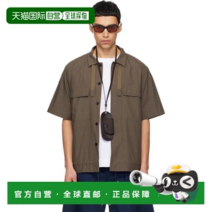 灰褐色 男士 Cotton Typewriter 2603 1h可退 衬衫 香港直邮Sacai