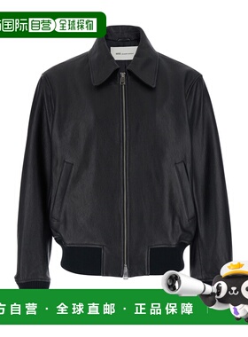香港直邮Ami Paris 男士 AMI Paris 拉链飞行员夹克 HJK850LH0044