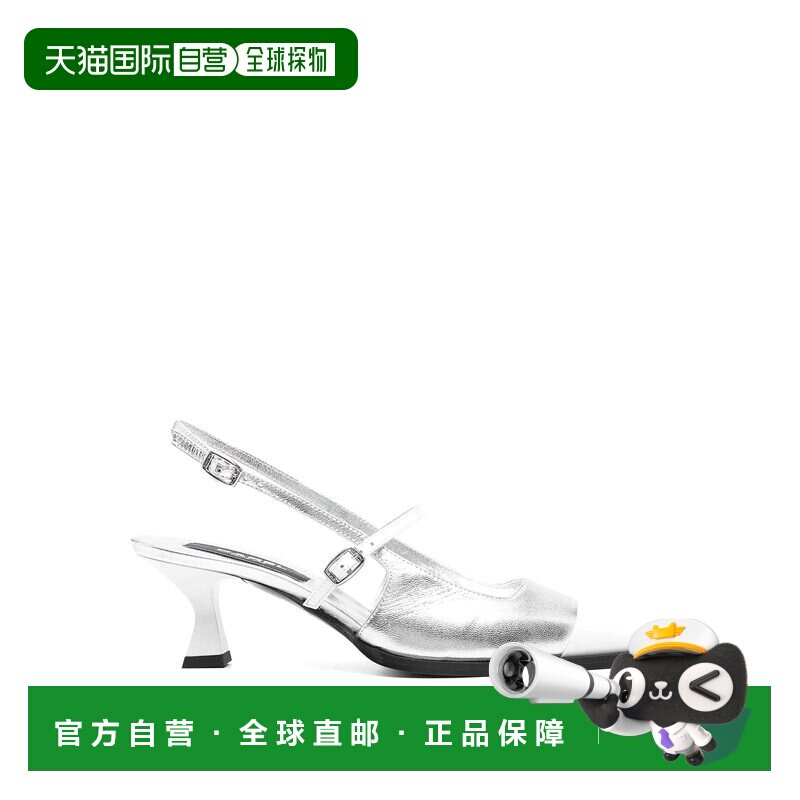 香港直邮CAREL PARIS 女士凉鞋 332785SILVER SS2025 银色 CECILE图片