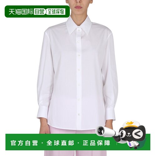 1h可退 香港直邮ALEXANDER MCQUEEN 女士衬衫 736695 SS2023 白色